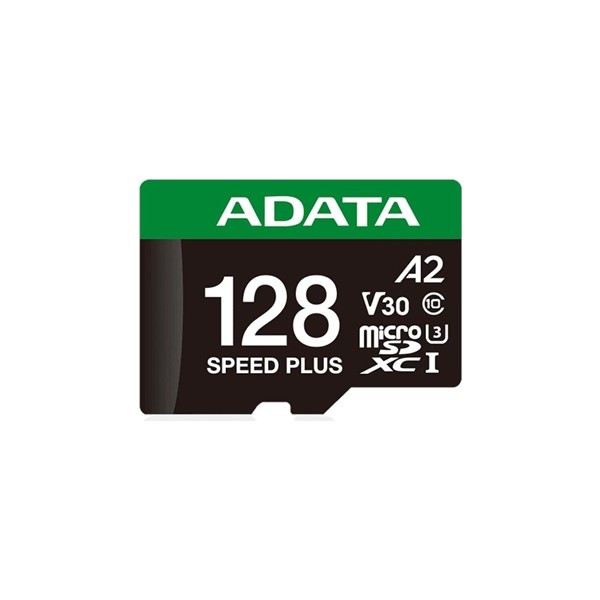 Adata speed plus microsdxc uhs-i 128gb u3 v30 a2